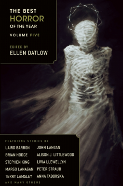 book cover for The Best Horror of the Year Volume Five