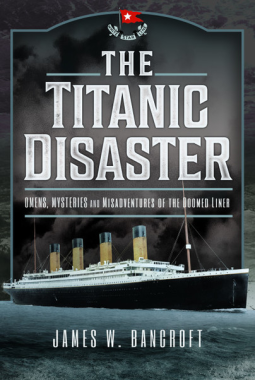 book cover for The Titanic Disaster
