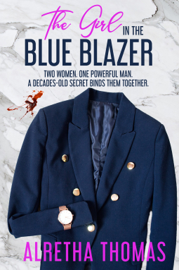 book cover for The Girl in the Blue Blazer