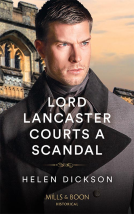 book cover for Lord Lancaster Courts A Scandal