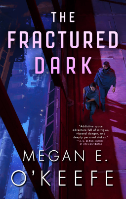 book cover for The Fractured Dark