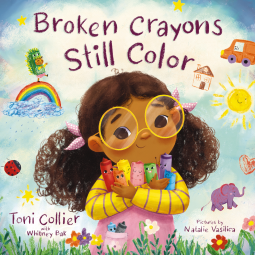 book cover for Broken Crayons Still Color