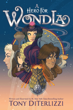 book cover for A Hero for WondLa