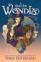 book cover for A Hero for WondLa