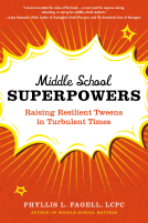 book cover for Middle School Superpowers