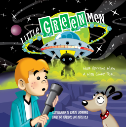 book cover for Little Green Men