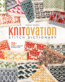 book cover for KnitOvation Stitch Dictionary