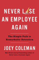book cover for Never Lose an Employee Again