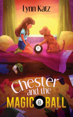 book cover for Chester and the Magic 8 Ball