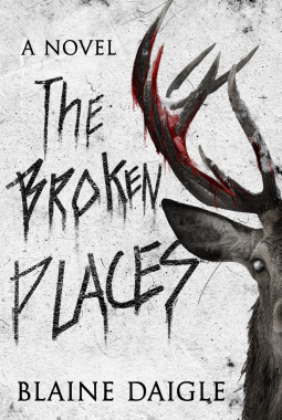 book cover for The Broken Places