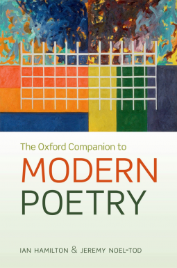 book cover for The Oxford Companion to Modern Poetry