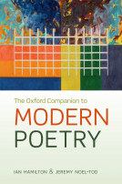 book cover for The Oxford Companion to Modern Poetry