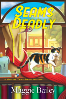 book cover for Seams Deadly