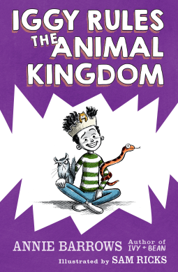 book cover for Iggy Rules the Animal Kingdom