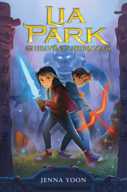 book cover for Lia Park and the Heavenly Heirlooms