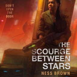 book cover for The Scourge Between Stars