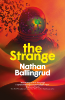 book cover for The Strange