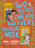 book cover for Two Friends, One Dog, and a Very Unusual Week