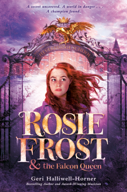 book cover for Rosie Frost and the Falcon Queen
