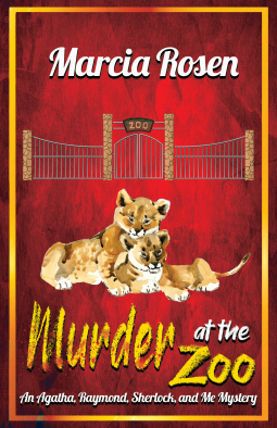 book cover for Murder at the Zoo