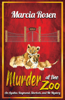 book cover for Murder at the Zoo