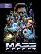 book cover for Mass Effect Library Edition Volume 1 HC