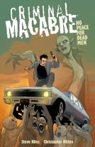 book cover for Criminal Macabre: No Peace for Dead Men