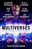 book cover for Multiverses: An anthology of alternate realities