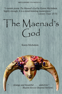 book cover for The Maenad's God