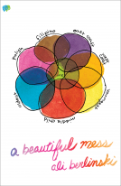book cover for a beautiful mess