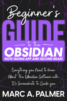 book cover for Beginner's Guide to the Obsidian Note Taking App and Second Brain