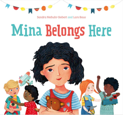 book cover for Mina Belongs Here
