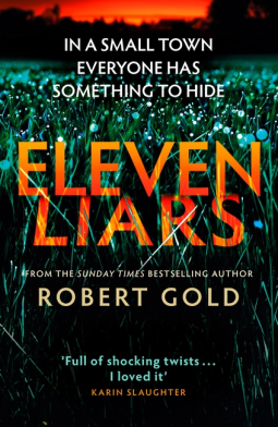 book cover for Eleven Liars