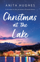 book cover for Christmas at the Lake