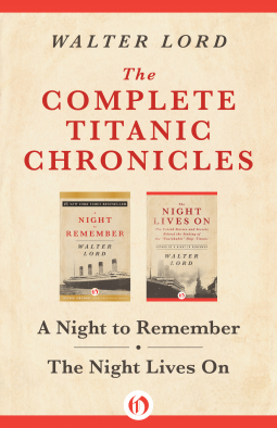 book cover for The Complete Titanic Chronicles