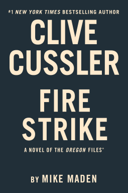 book cover for Clive Cussler Fire Strike
