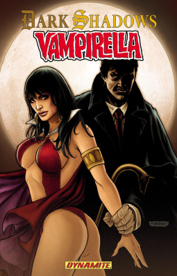 book cover for Dark Shadows / Vampirella