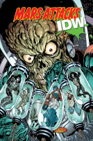 book cover for Mars Attacks IDW
