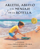 book cover for Arletis, abuelo y el mensaje en la botella