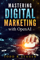 book cover for Mastering Digital Marketing with OpenAI