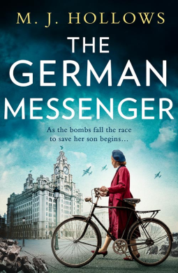 book cover for The German Messenger