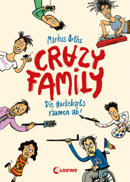 Buchcover für Crazy Family