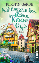 Buchcover für Frühlingszauber im kleinen Katzen-Café