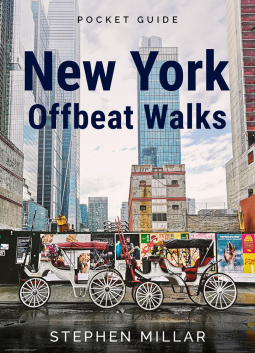 book cover for New York Offbeat Walks