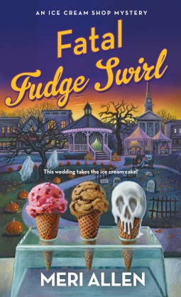 book cover for Fatal Fudge Swirl