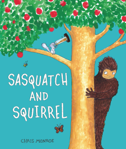 book cover for Sasquatch and Squirrel