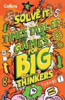 book cover for Times Table Games for Big Thinkers
