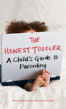 book cover for The Honest Toddler