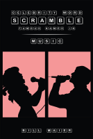 book cover for CELEBRITY WORD SCRAMBLE FAMOUS NAMES IN MUSIC