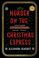 book cover for Murder on the Christmas Express